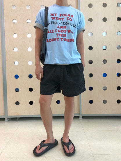 Circle Patch Banding Shorts