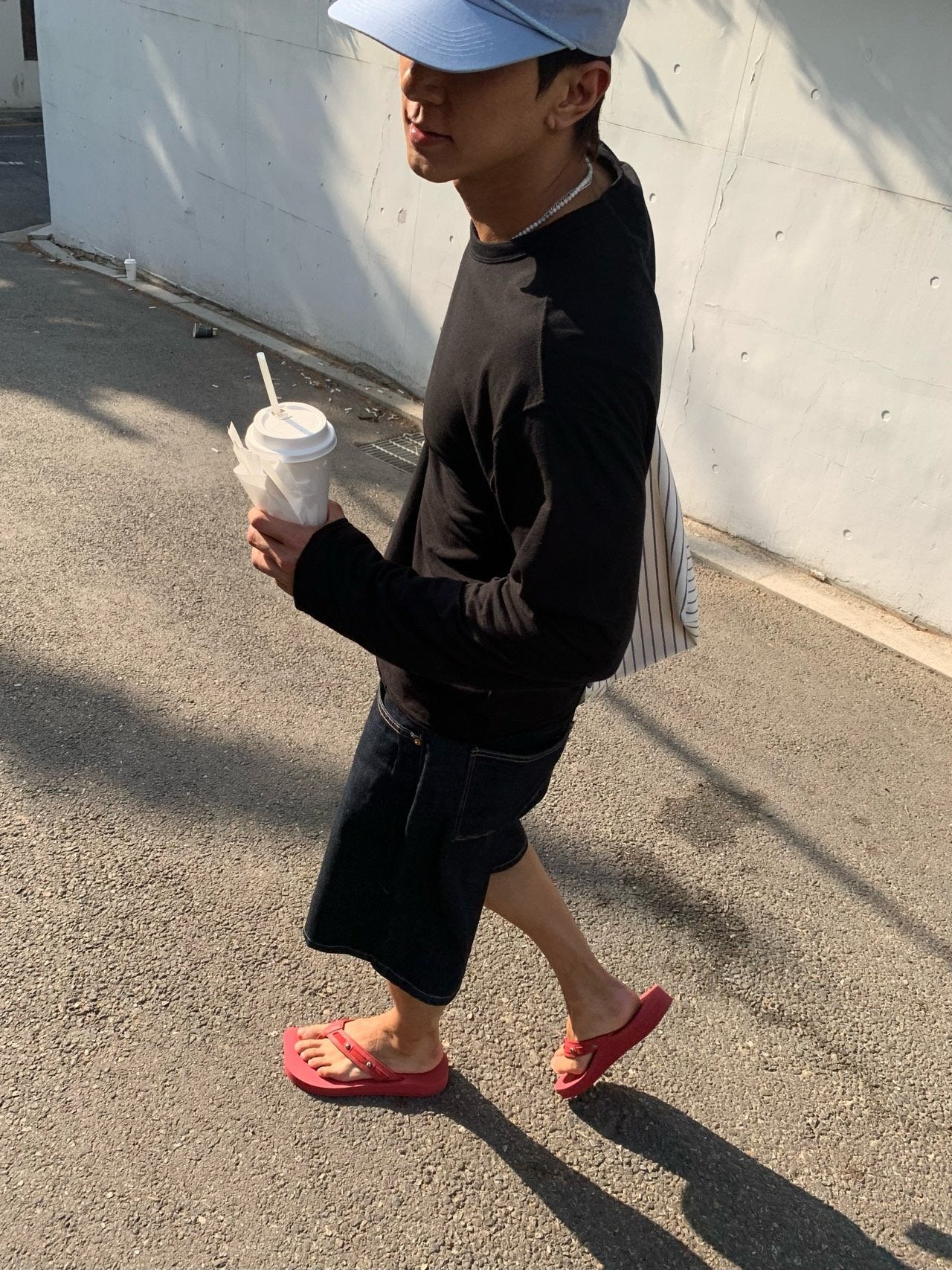 Slub Deki Long Sleeve Tee