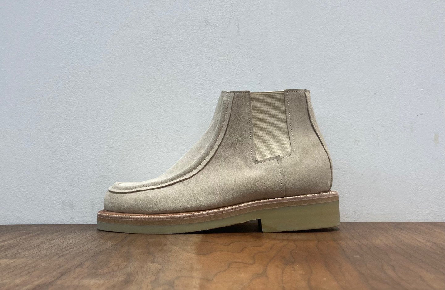 Yas Italian Suede Chelsea Boots
