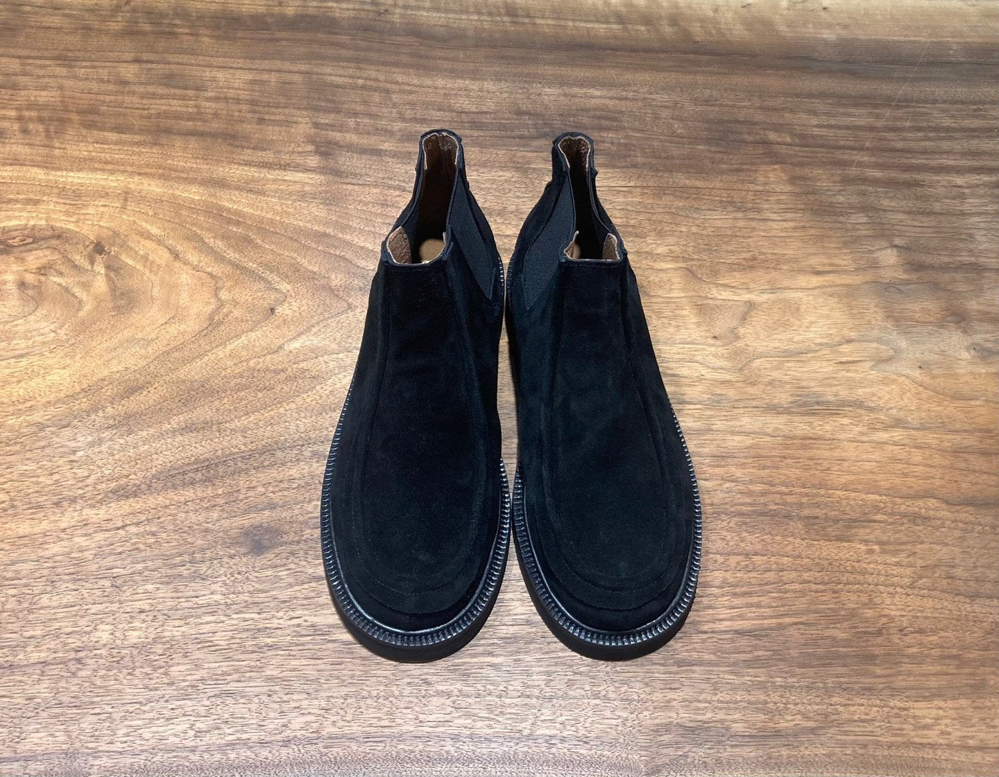Yas Italian Suede Chelsea Boots