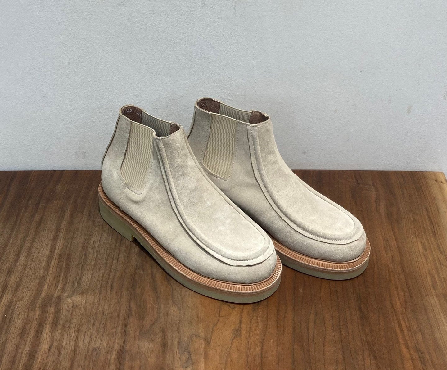 Yas Italian Suede Chelsea Boots