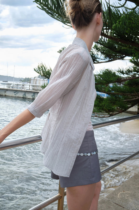 Sweet Three-quarter Sleeve Shirt