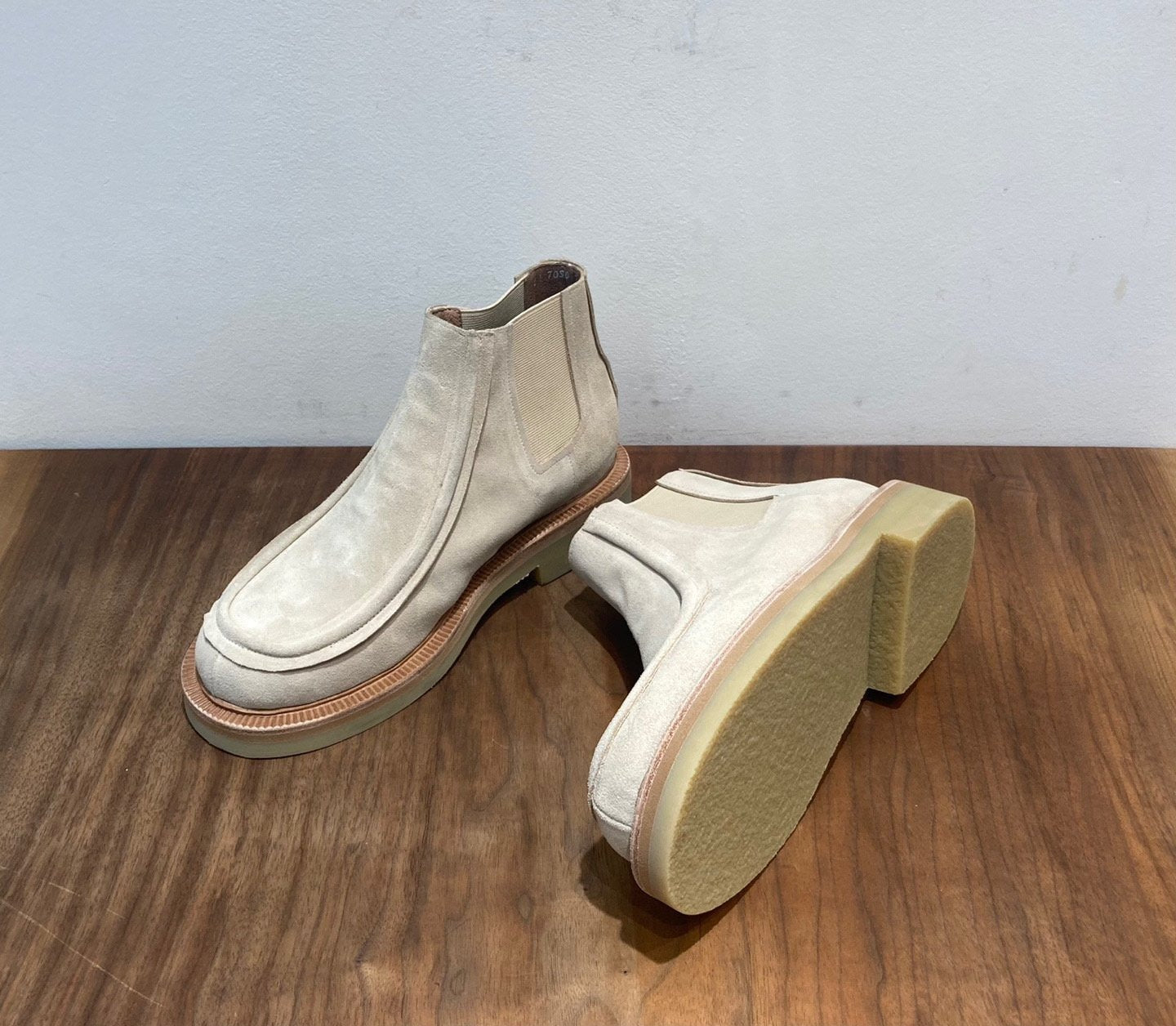 Yas Italian Suede Chelsea Boots