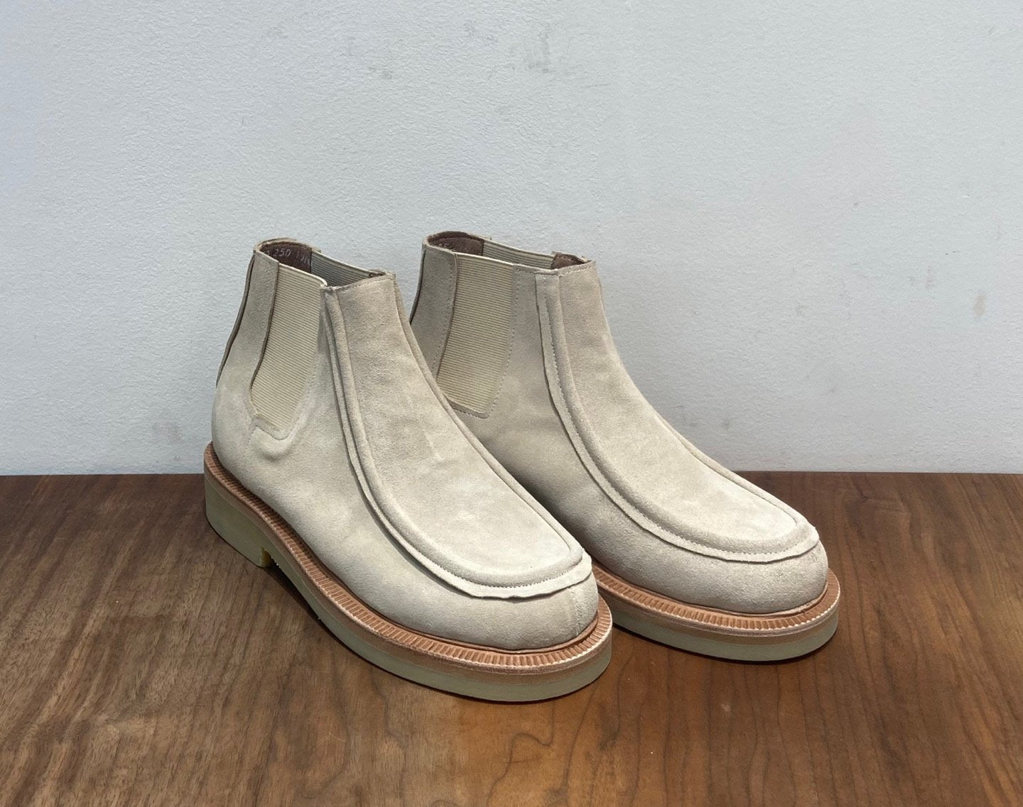 Yas Italian Suede Chelsea Boots