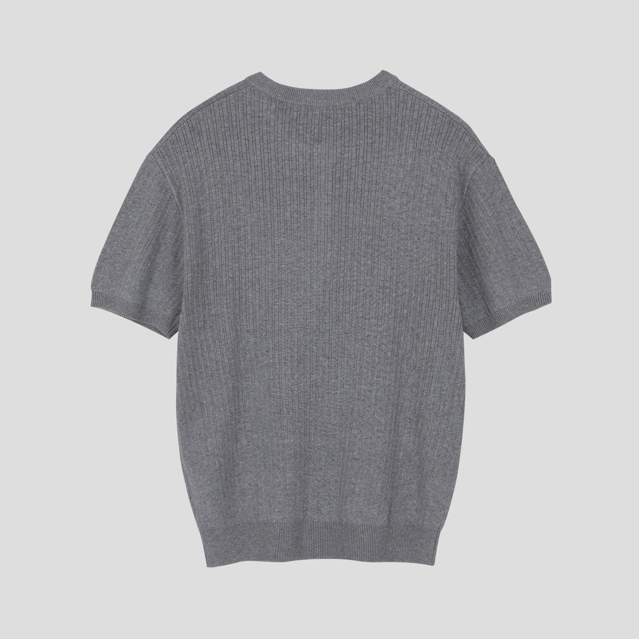 Vertical Henley Summer Knit