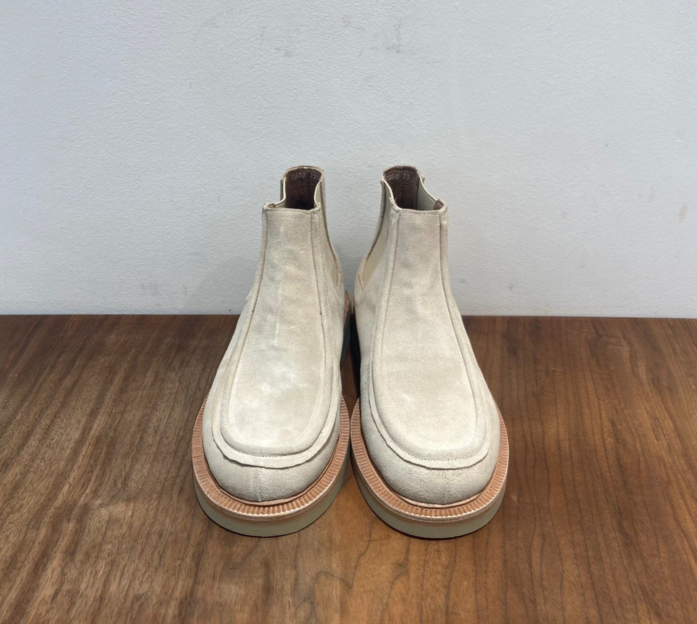 Yas Italian Suede Chelsea Boots
