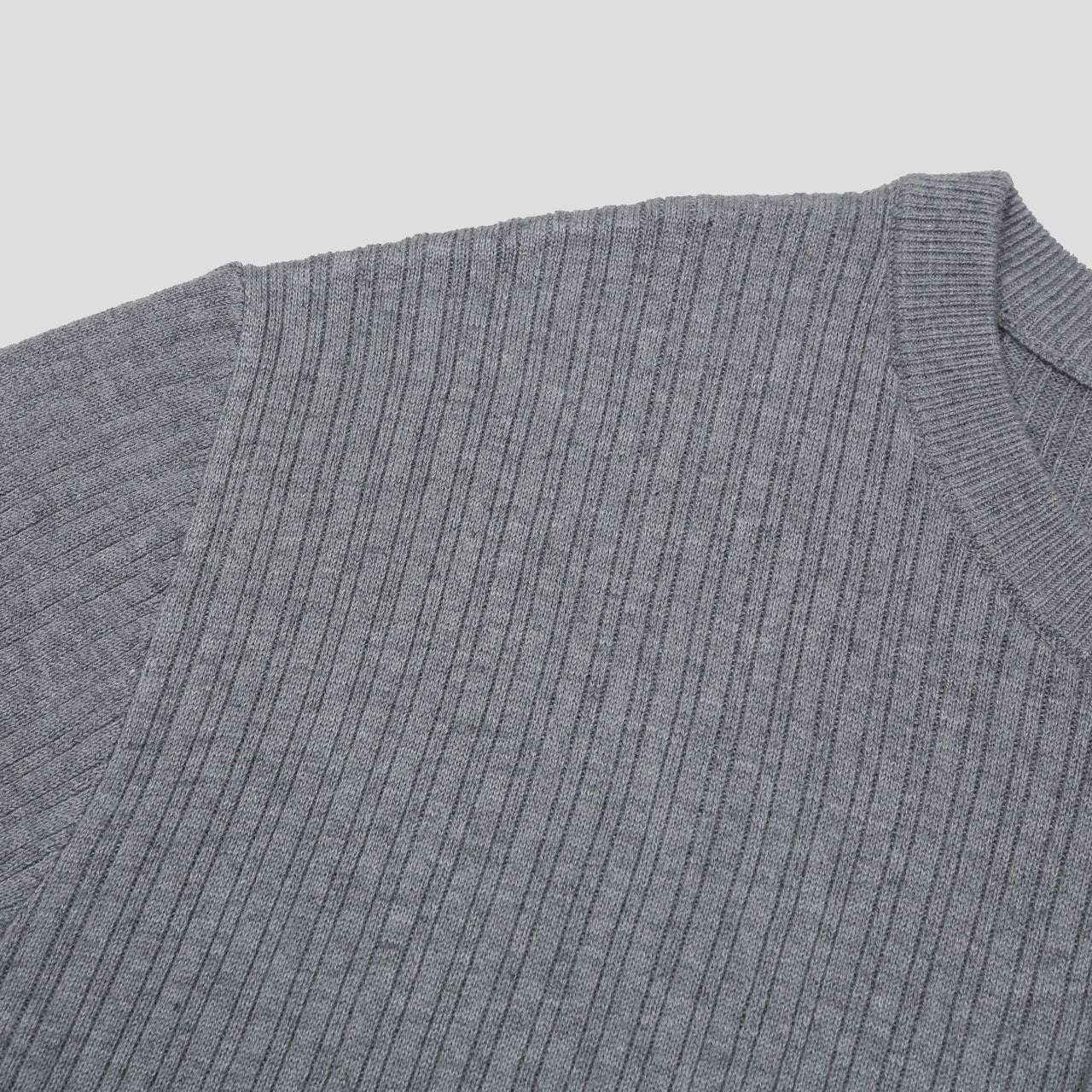 Vertical Henley Summer Knit