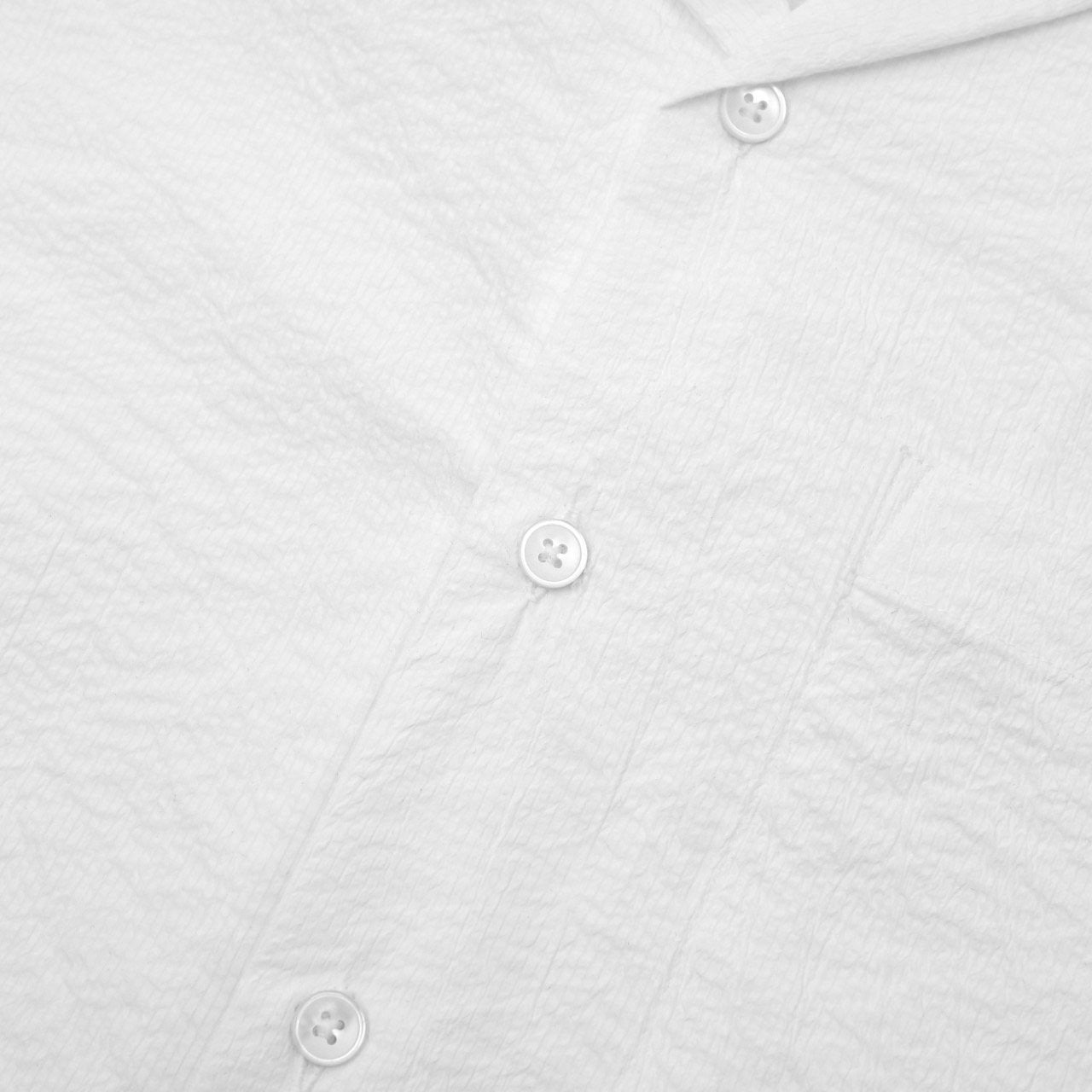 Pigment-Washed Nylon Shirt Jacket