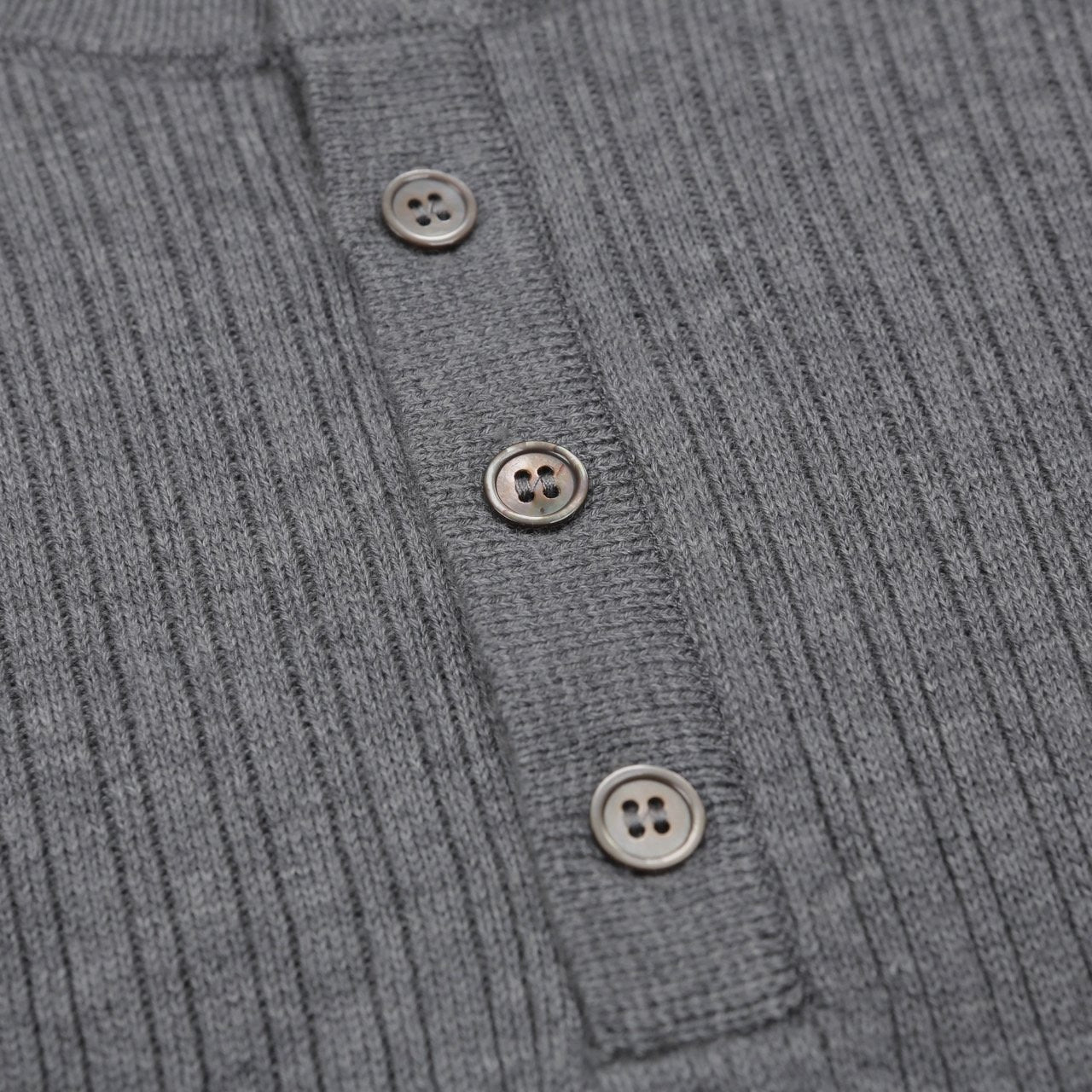 Vertical Henley Summer Knit