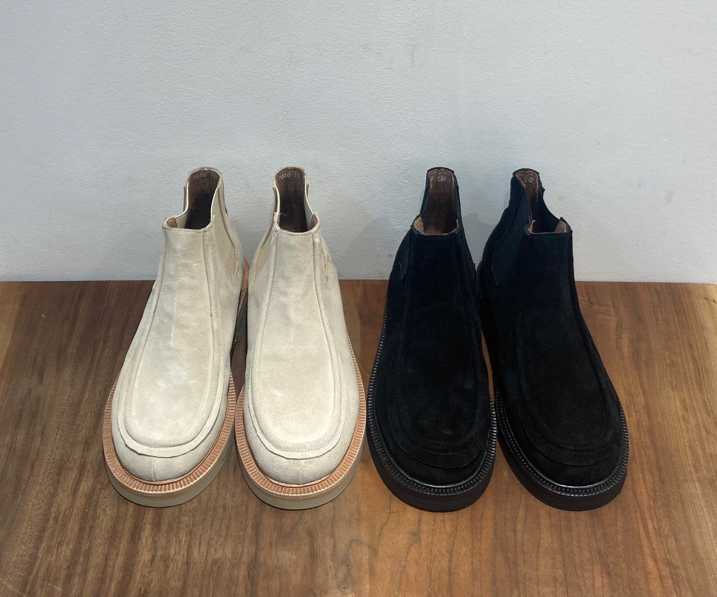 Yas Italian Suede Chelsea Boots