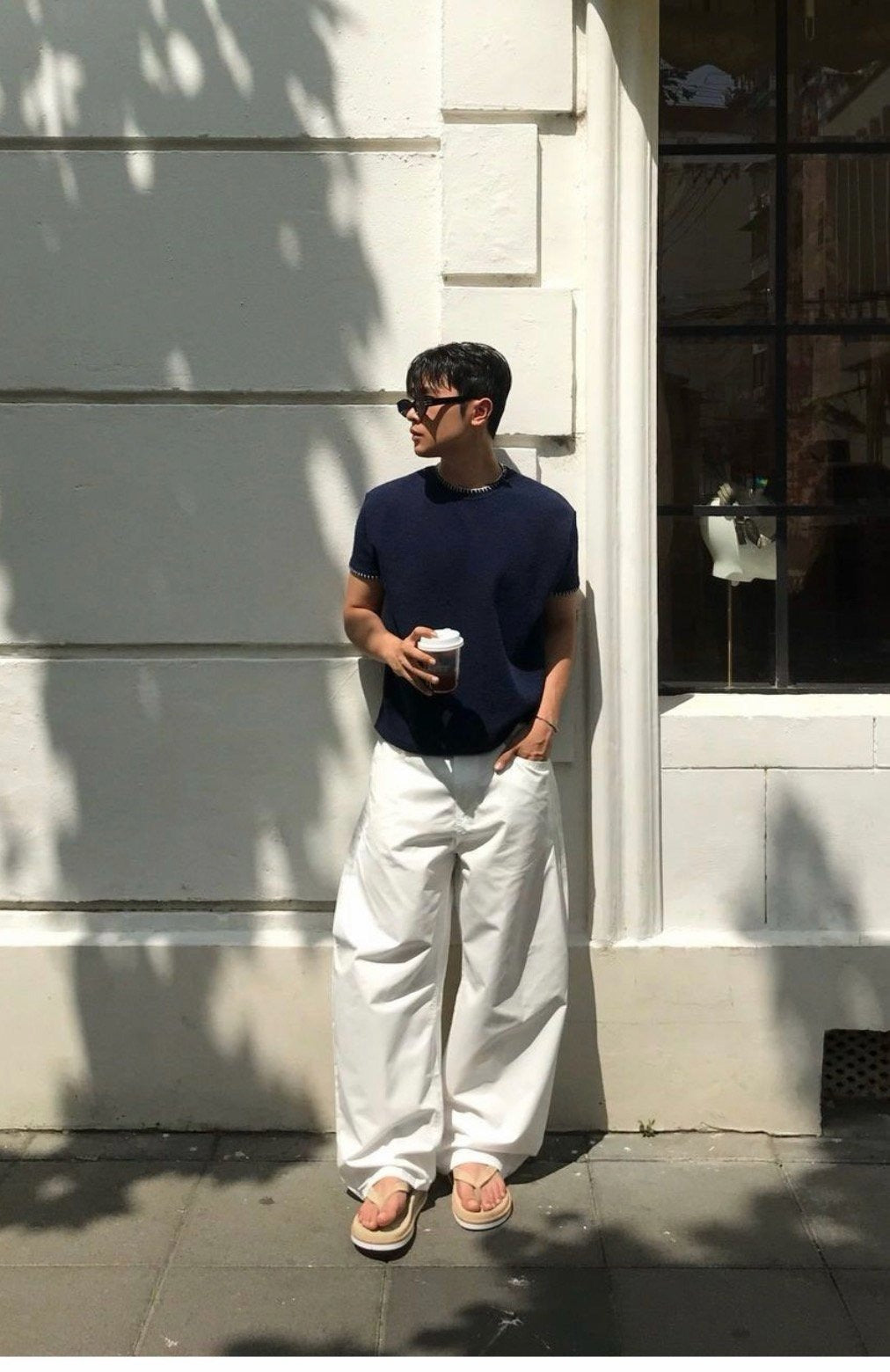Side Tuck Wide Pants
