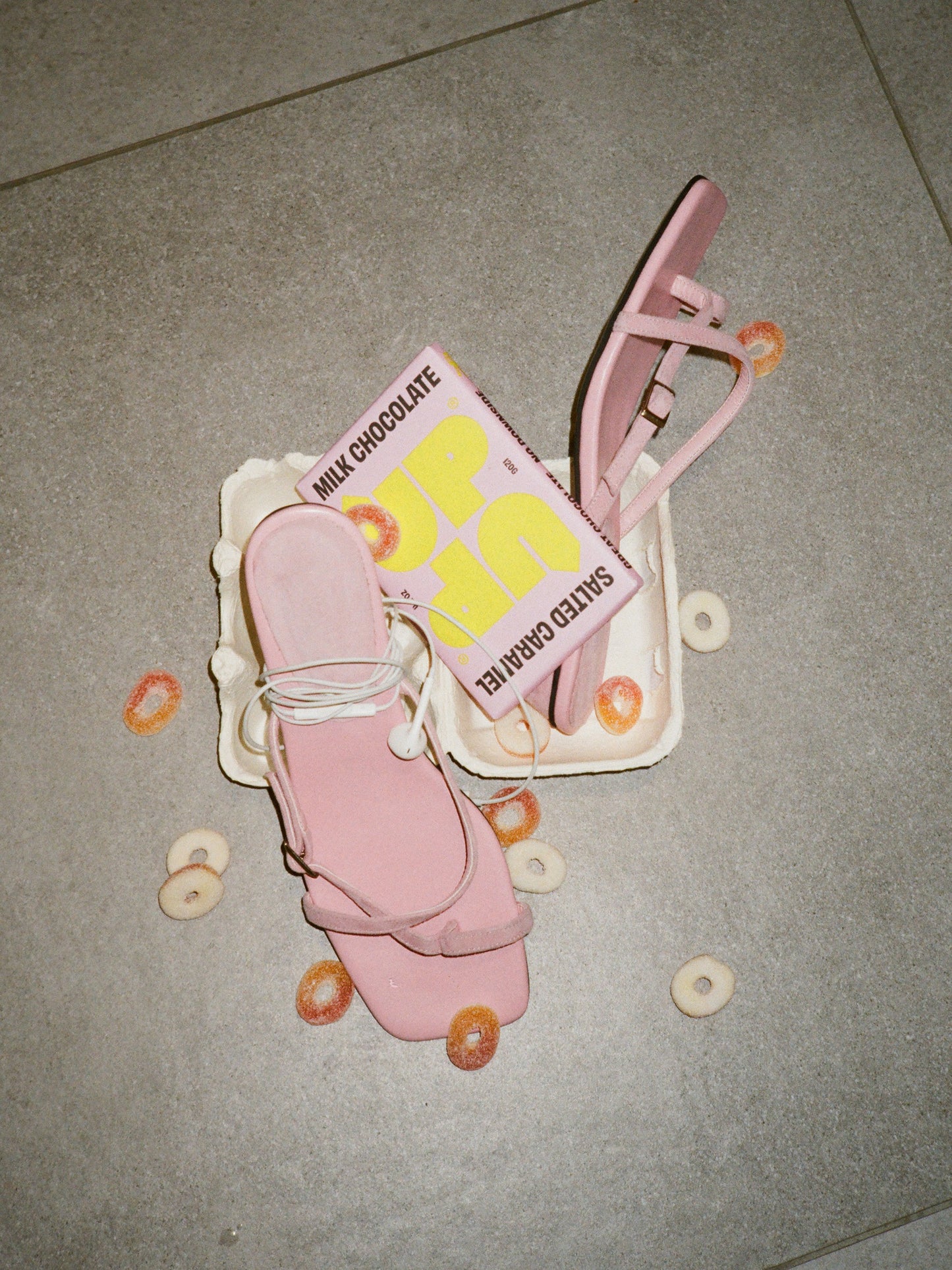 Strap Suede Sandals
