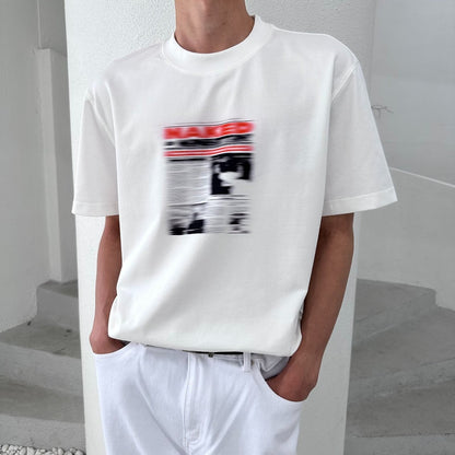 Blur Motion Graphic Tee