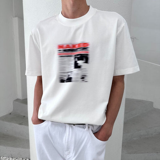 Blur Motion Graphic Tee