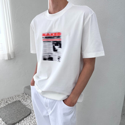 Blur Motion Graphic Tee