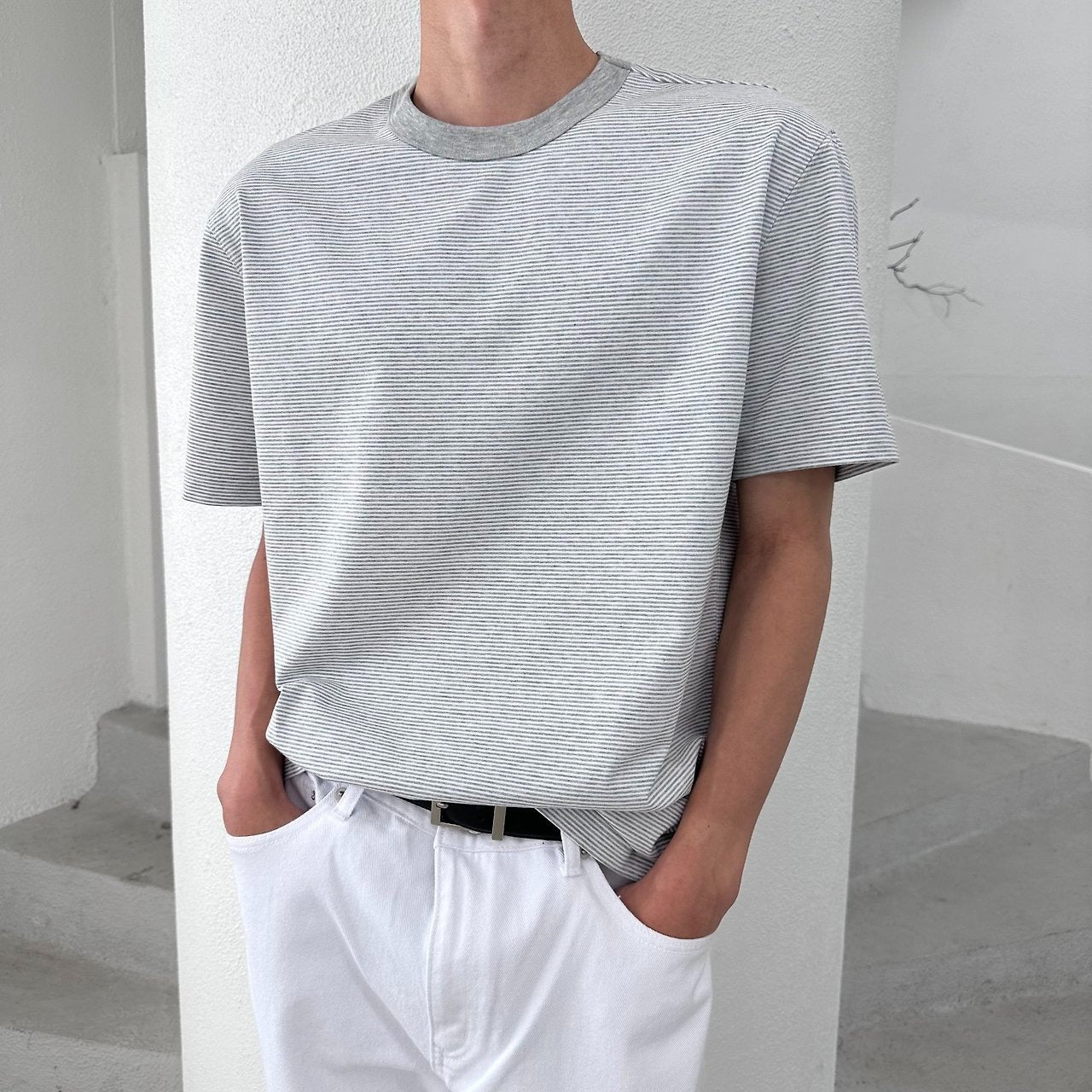 Micro Border Tee