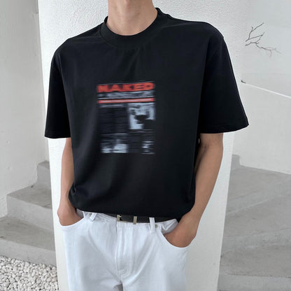 Blur Motion Graphic Tee