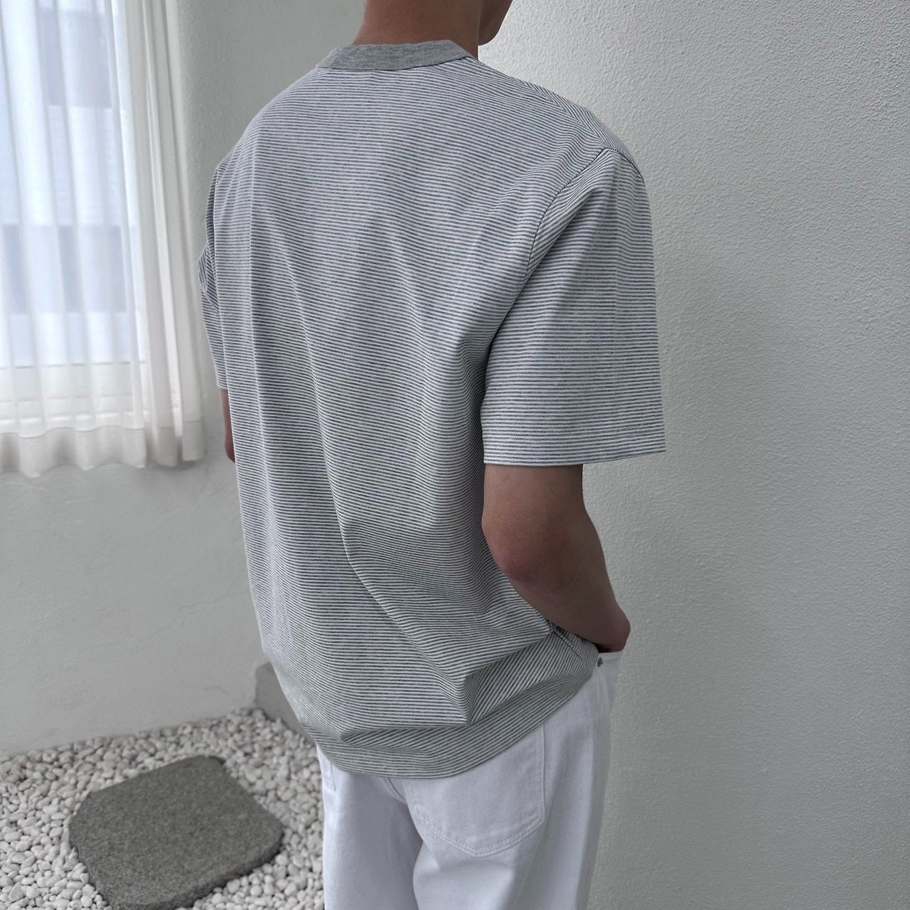 Micro Border Tee