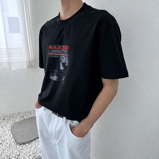 Blur Motion Graphic Tee