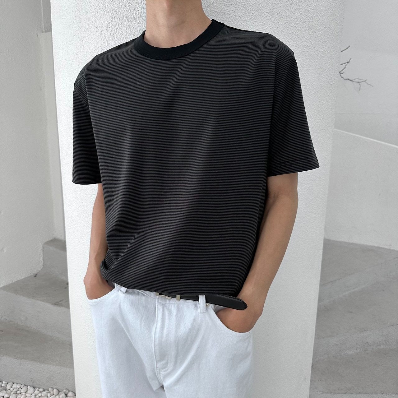 Micro Border Tee