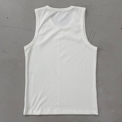 Muscle Fit Ribbed Tank Top