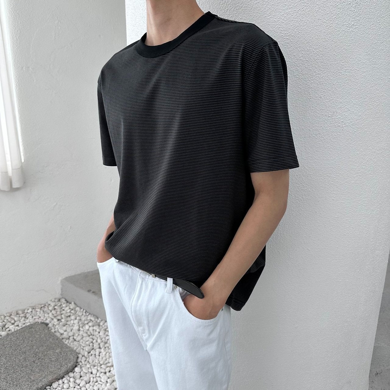 Micro Border Tee
