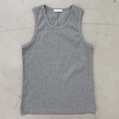 Muscle Fit Ribbed Tank Top