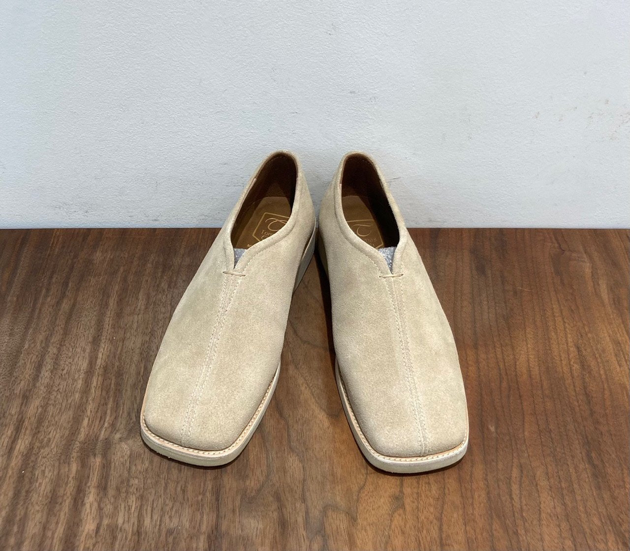 Suede Minimal Mule Loafer