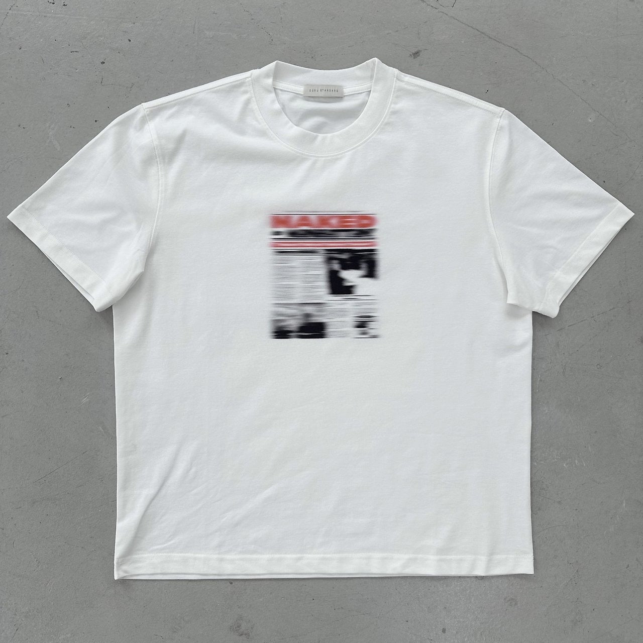 Blur Motion Graphic Tee