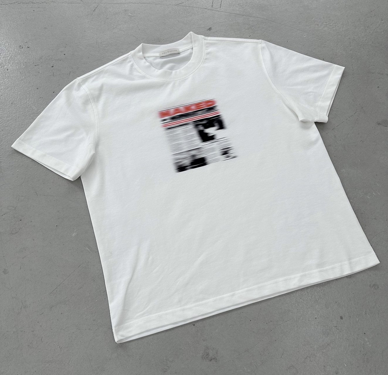 Blur Motion Graphic Tee