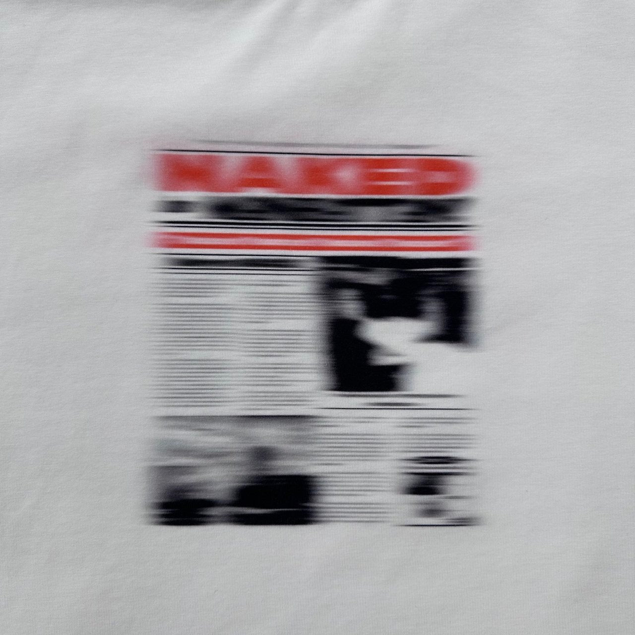Blur Motion Graphic Tee