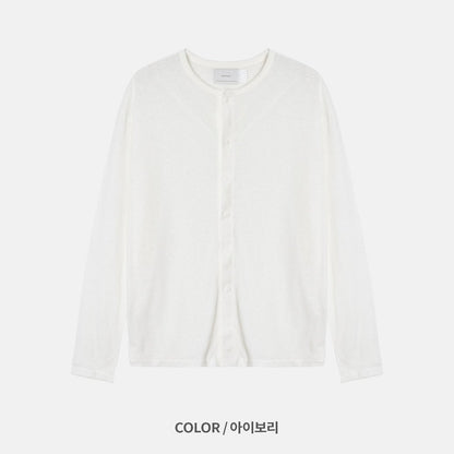 Acid Linen Cardigan
