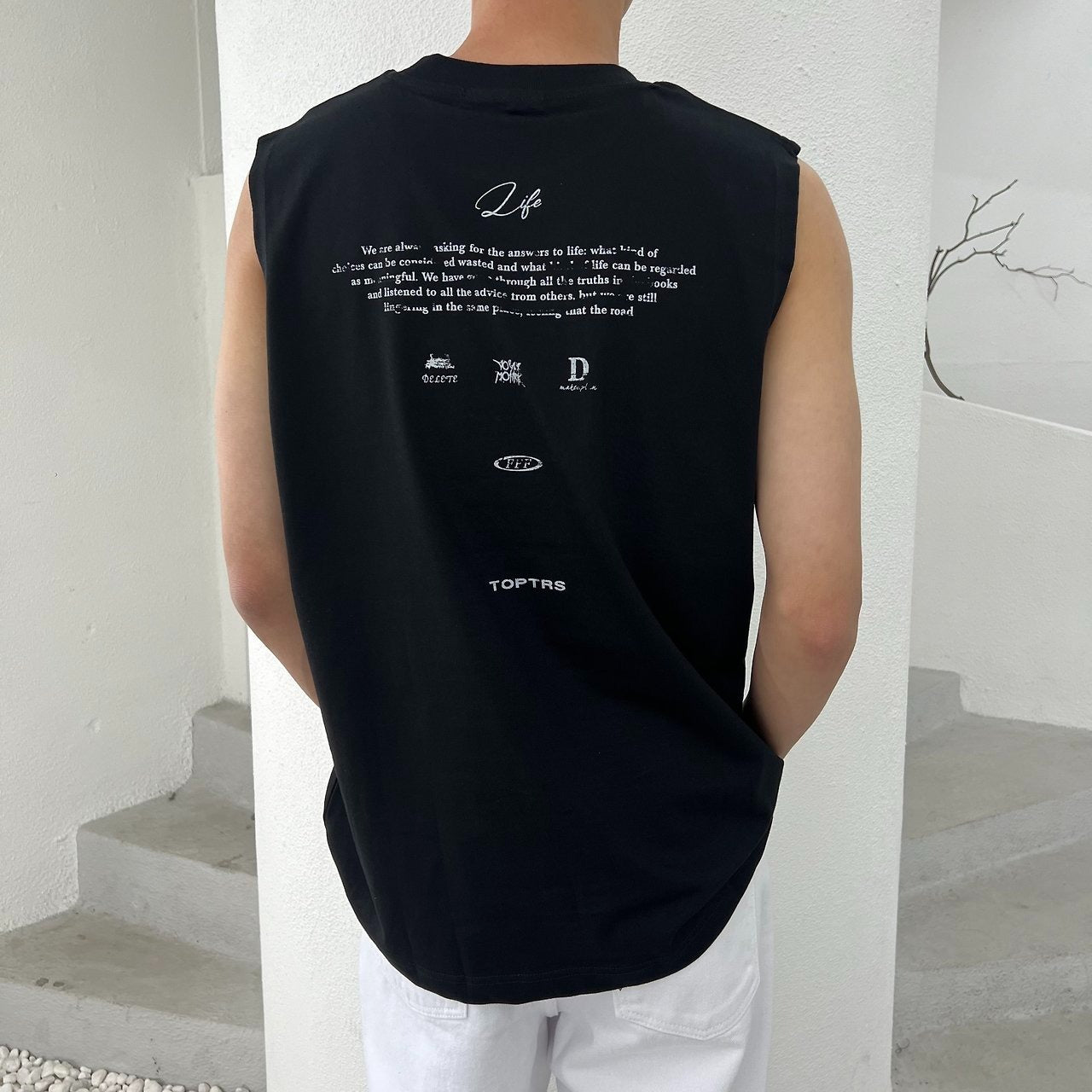TOPTRS Sleeveless Essential Top