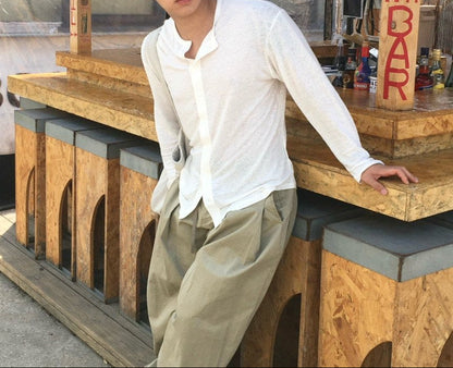 Acid Linen Cardigan