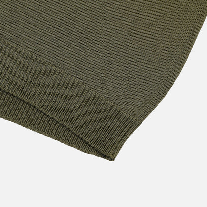 Diagonal Button Knit Tee
