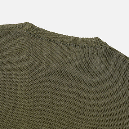 Diagonal Button Knit Tee