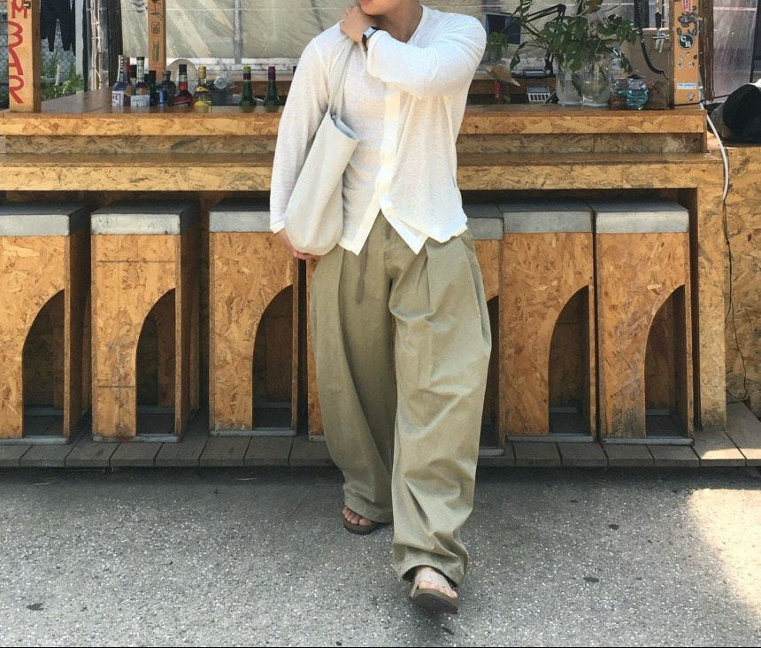 Acid Linen Cardigan