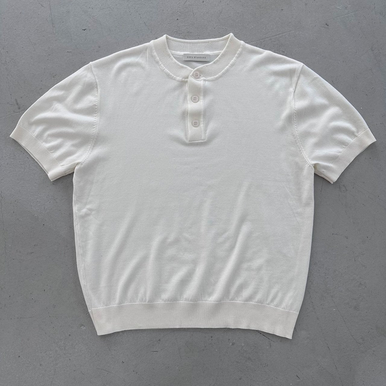 Lyocell 3-Button Henley Knit
