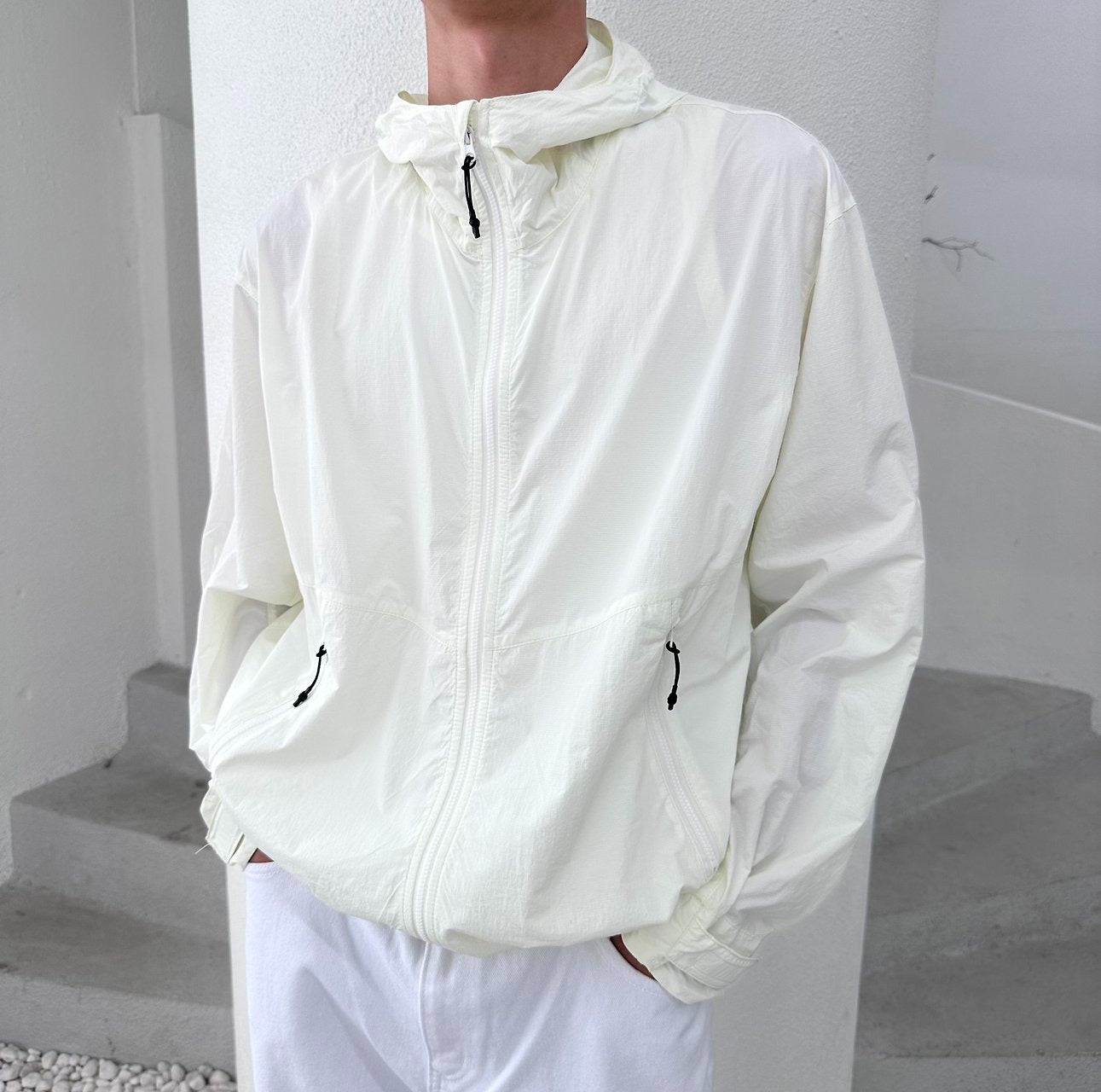Packable Hood Windbreaker