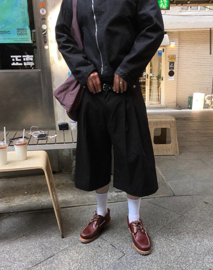 Chino Cotton Bermuda Shorts