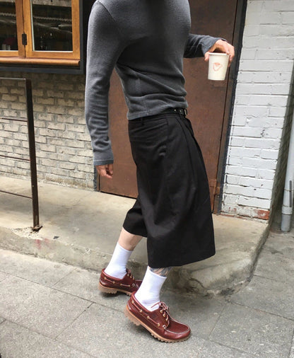 Chino Cotton Bermuda Shorts
