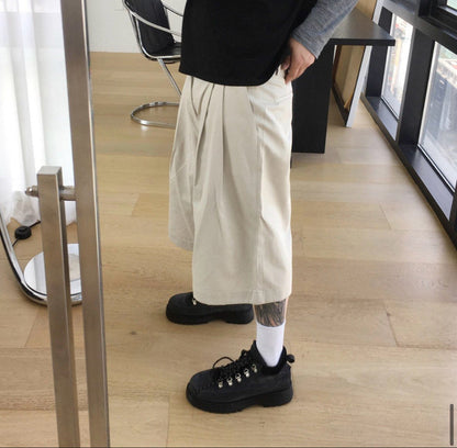 Chino Cotton Bermuda Shorts