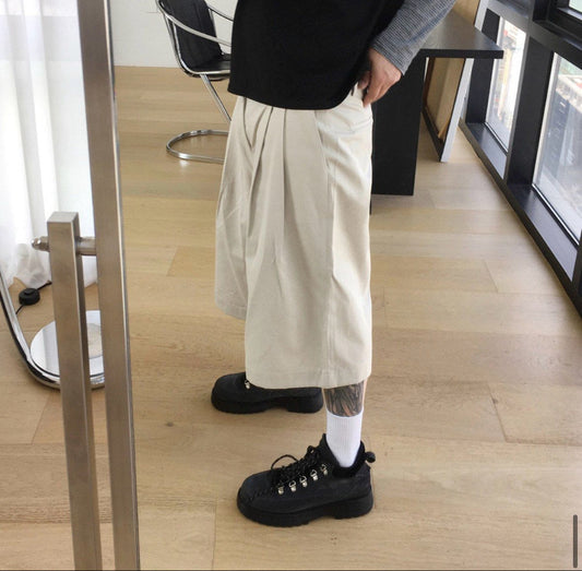 Chino Cotton Bermuda Pants