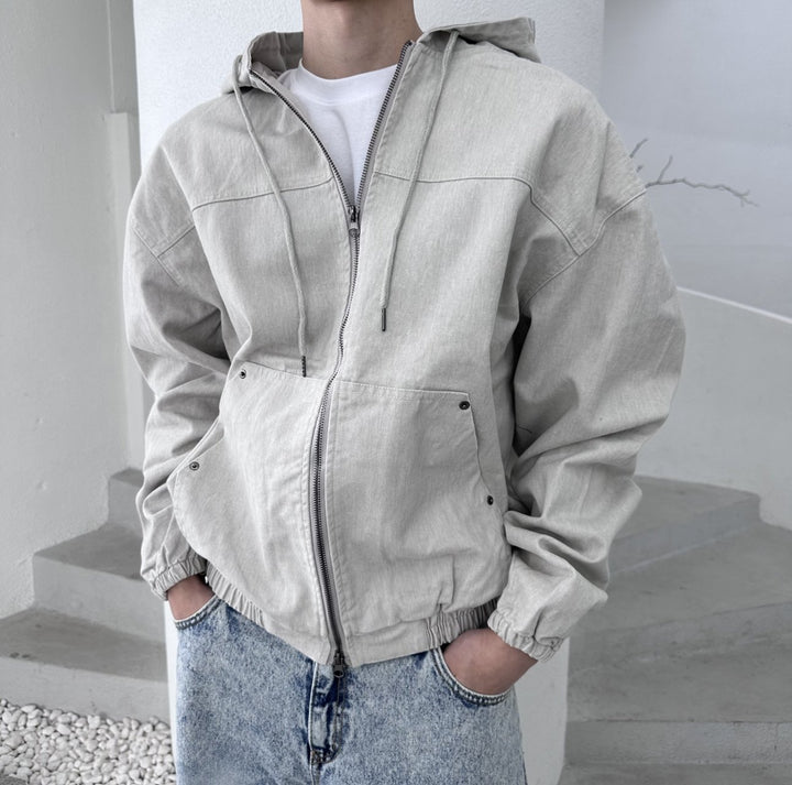 Pig Hood Zip-up
