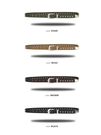 JackPot Studded Grommet Belt all colors