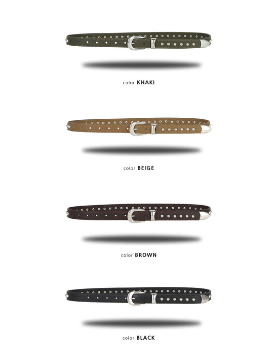 JackPot Studded Grommet Belt all colors