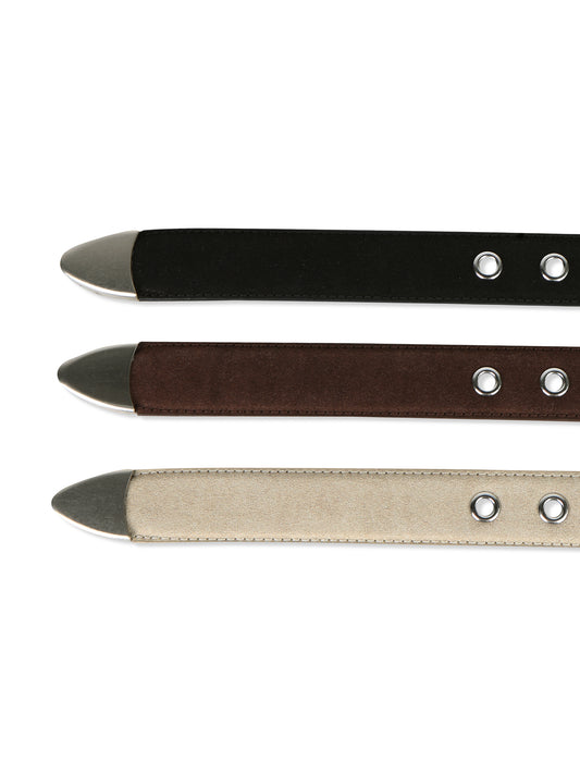 JackPot Suede Eyelet Belt detail 3