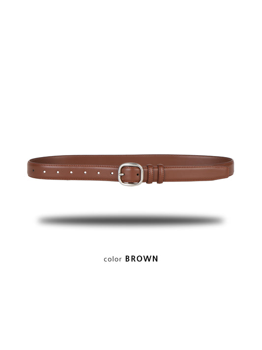 JackPot Essential Leather Belt BROWN 1