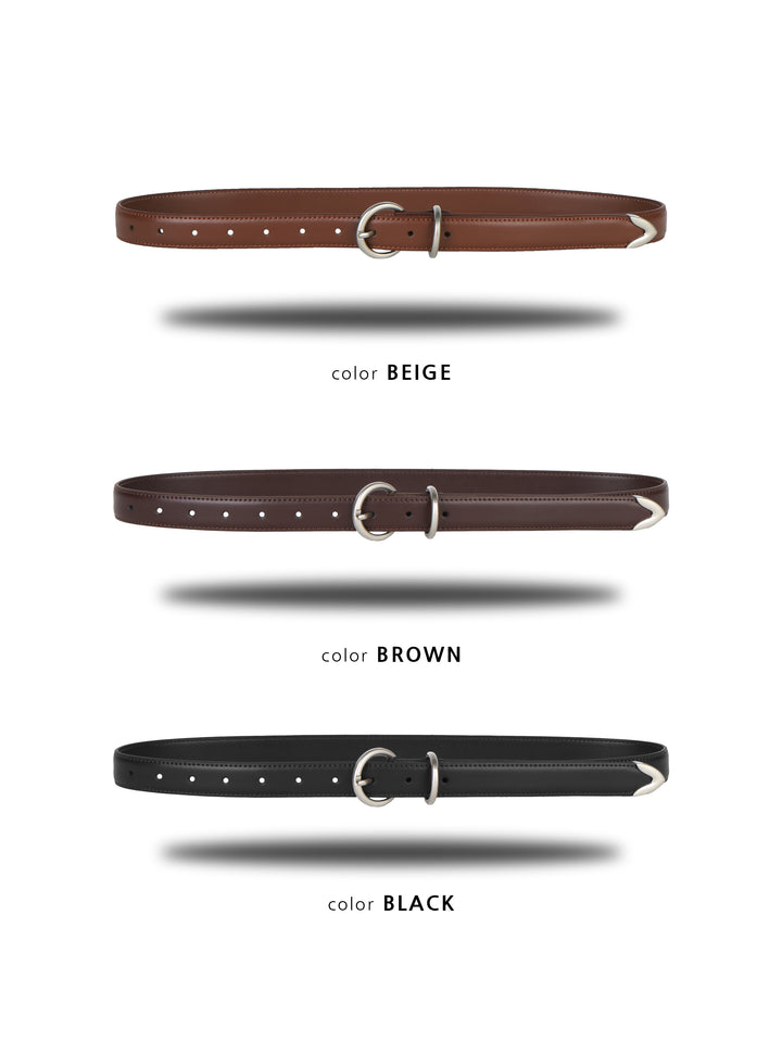 Horseshoe Buckle Belt