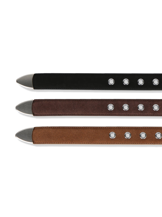 JackPot Suede Horseshoe Belt detail 3